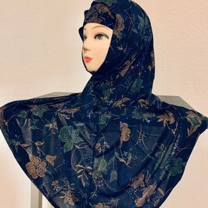 Women’s 2pieces Hijab wraps one size fits all NWOT